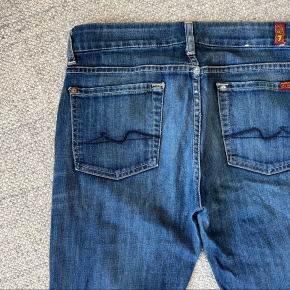 7 for all mankind jeans - kimmie straight leg size 28 - Picture 8 of 8